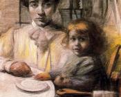 翁贝托 波丘尼 : Mother and Child